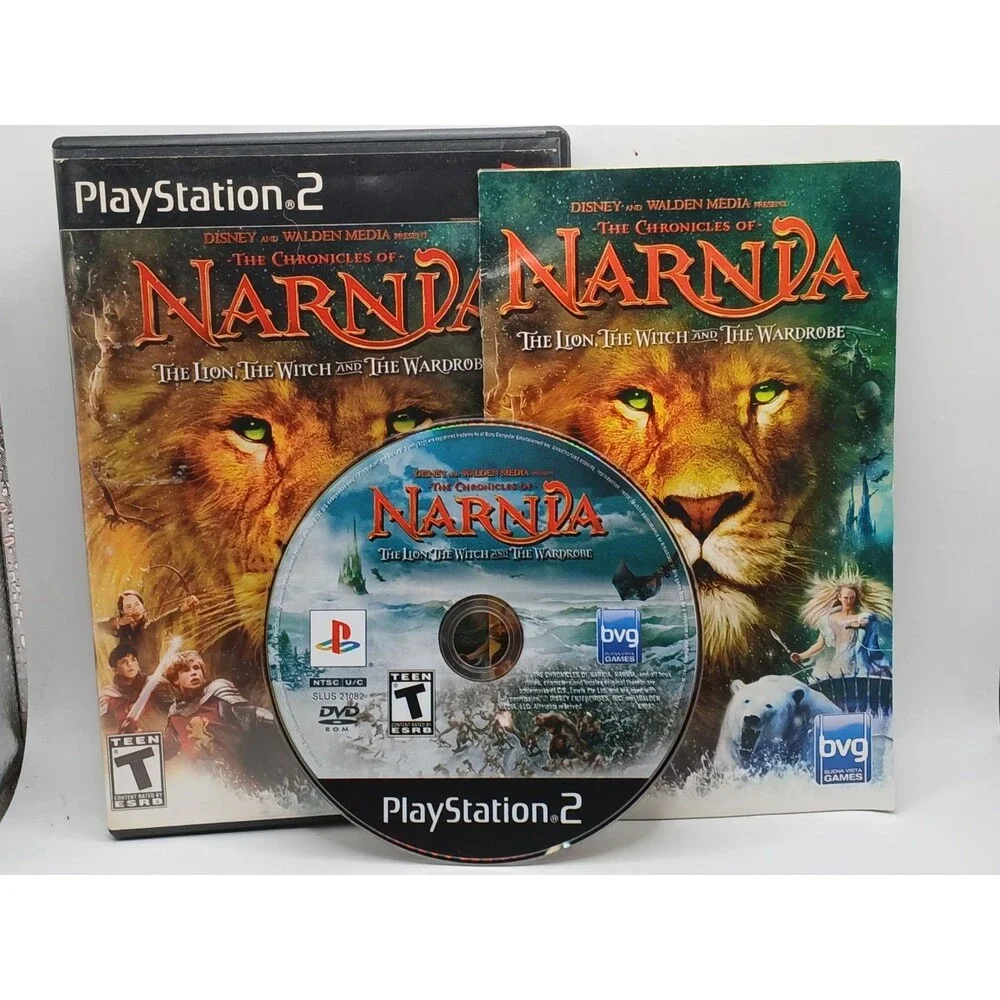 COMPLETE PS2 Chronicles of Narnia: The Lion Witch Wardrobe Sony Video Game WORKS